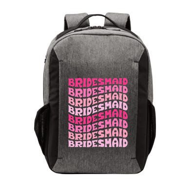 Bridesmaid I Do Crew Retro Bachelorette Party Bridesmaids Vector Backpack