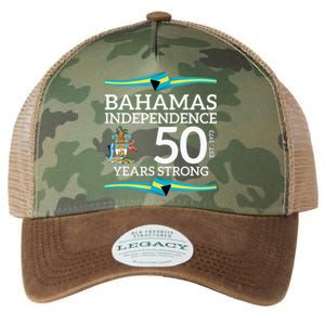 Bahamas Independence Day Bahamas 50th Celebration Legacy Tie Dye Trucker Hat