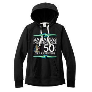 Bahamas Independence Day Bahamas 50th Celebration Women's Fleece Hoodie