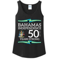 Bahamas Independence Day Bahamas 50th Celebration Ladies Essential Tank