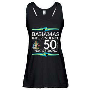 Bahamas Independence Day Bahamas 50th Celebration Ladies Essential Flowy Tank