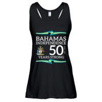 Bahamas Independence Day Bahamas 50th Celebration Ladies Essential Flowy Tank