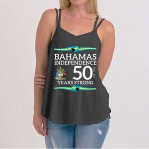 Bahamas Independence Day Bahamas 50th Celebration Women's Strappy Tank