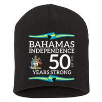 Bahamas Independence Day Bahamas 50th Celebration Short Acrylic Beanie