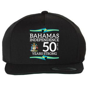 Bahamas Independence Day Bahamas 50th Celebration Wool Snapback Cap