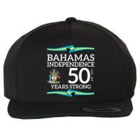 Bahamas Independence Day Bahamas 50th Celebration Wool Snapback Cap