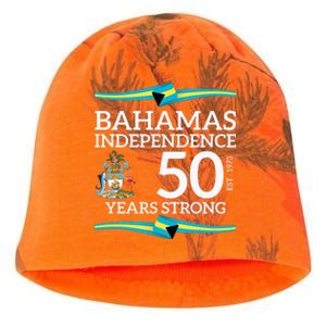 Bahamas Independence Day Bahamas 50th Celebration Kati - Camo Knit Beanie