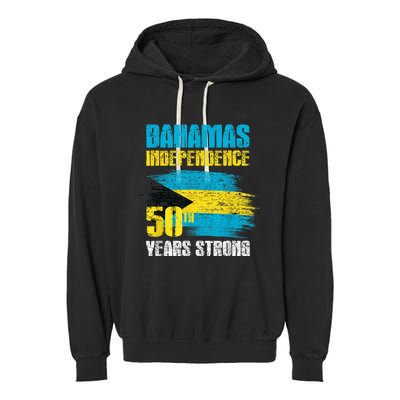 Bahamas Independence Day Shirt Bahamas 50th celebration Garment-Dyed Fleece Hoodie