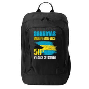 Bahamas Independence Day Shirt Bahamas 50th celebration City Backpack