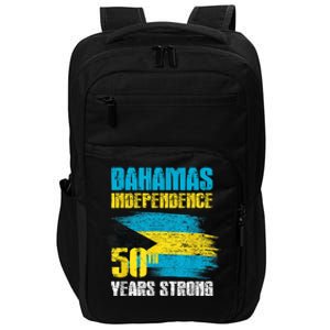 Bahamas Independence Day Shirt Bahamas 50th celebration Impact Tech Backpack