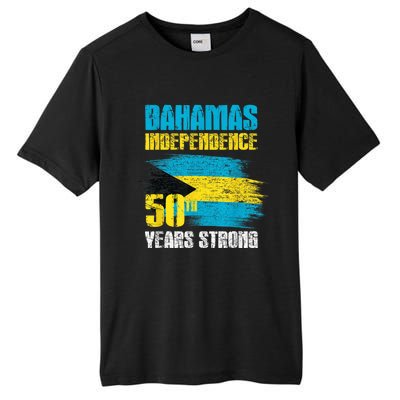 Bahamas Independence Day Shirt Bahamas 50th celebration Tall Fusion ChromaSoft Performance T-Shirt