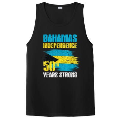 Bahamas Independence Day Shirt Bahamas 50th celebration PosiCharge Competitor Tank