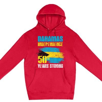 Bahamas Independence Day Shirt Bahamas 50th celebration Premium Pullover Hoodie