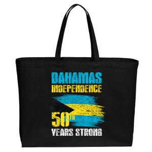 Bahamas Independence Day Shirt Bahamas 50th celebration Cotton Canvas Jumbo Tote