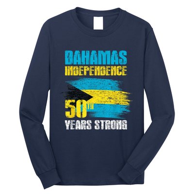 Bahamas Independence Day Shirt Bahamas 50th celebration Long Sleeve Shirt