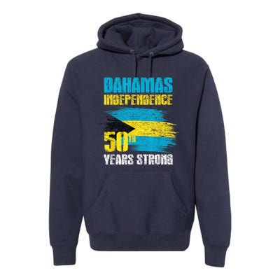 Bahamas Independence Day Shirt Bahamas 50th celebration Premium Hoodie