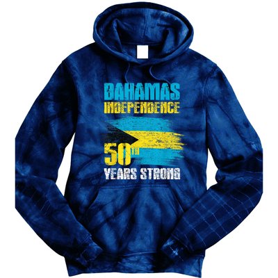 Bahamas Independence Day Shirt Bahamas 50th celebration Tie Dye Hoodie