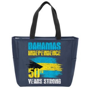 Bahamas Independence Day Shirt Bahamas 50th celebration Zip Tote Bag