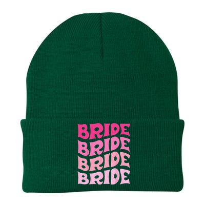 Bride I Do Crew Retro Bachelorette Party Bride Bridesmaids Knit Cap Winter Beanie