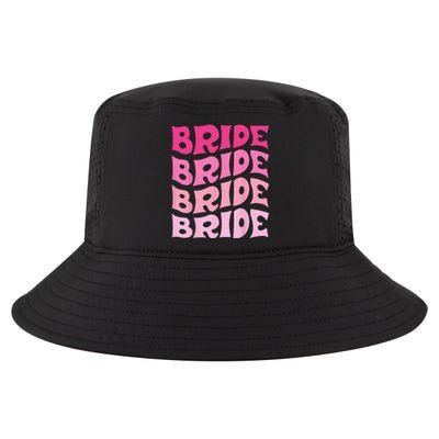 Bride I Do Crew Retro Bachelorette Party Bride Bridesmaids Cool Comfort Performance Bucket Hat