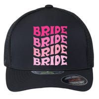 Bride I Do Crew Retro Bachelorette Party Bride Bridesmaids Flexfit Unipanel Trucker Cap