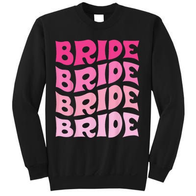 Bride I Do Crew Retro Bachelorette Party Bride Bridesmaids Sweatshirt