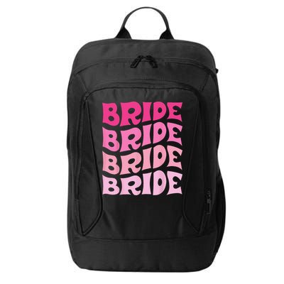 Bride I Do Crew Retro Bachelorette Party Bride Bridesmaids City Backpack