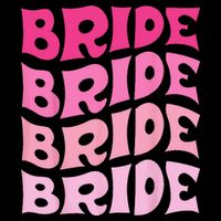 Bride I Do Crew Retro Bachelorette Party Bride Bridesmaids Backpack