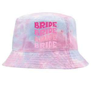 Bride I Do Crew Retro Bachelorette Party Bride Bridesmaids Tie-Dyed Bucket Hat