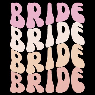 Bride I Do Crew Retro Bachelorette Party Bride Bridesmaids T-Shirt