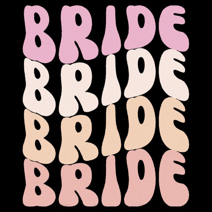 Bride I Do Crew Retro Bachelorette Party Bride Bridesmaids Button