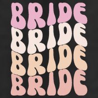 Bride I Do Crew Retro Bachelorette Party Bride Bridesmaids Adult Drive Performance Visor