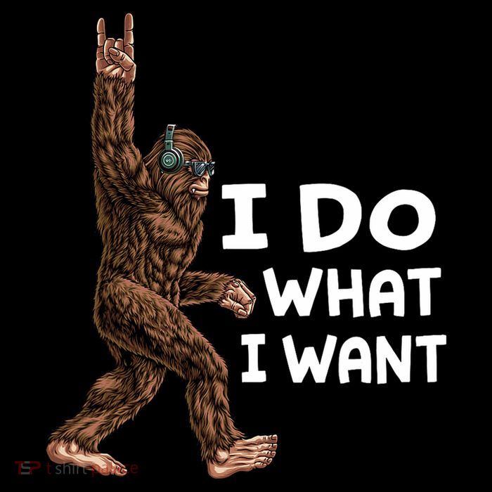 Bigfoot I Do What I Want Funny Believe In Sasquatch Wool Snapback Cap
