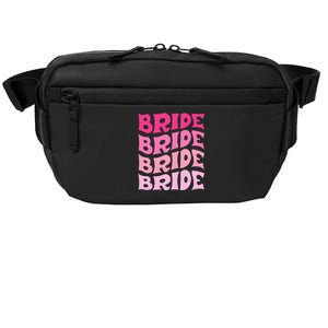 Bride I Do Crew Retro Bachelorette Party Bride Bridesmaids Crossbody Pack