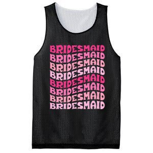 Bridesmaid I Do Crew Retro Bachelorette Party Bridesmaids Mesh Reversible Basketball Jersey Tank