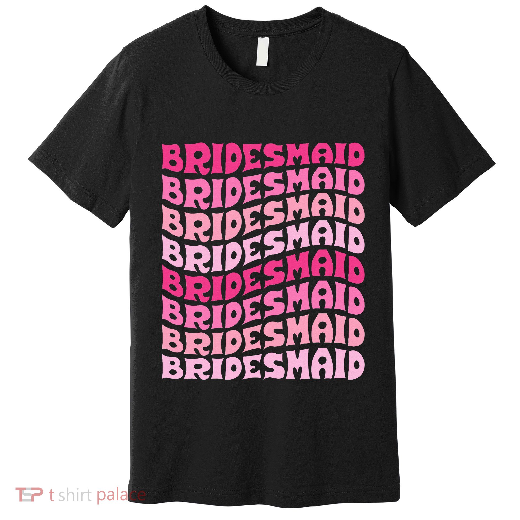 Bridesmaid I Do Crew Retro Bachelorette Party Bridesmaids Premium T-Shirt