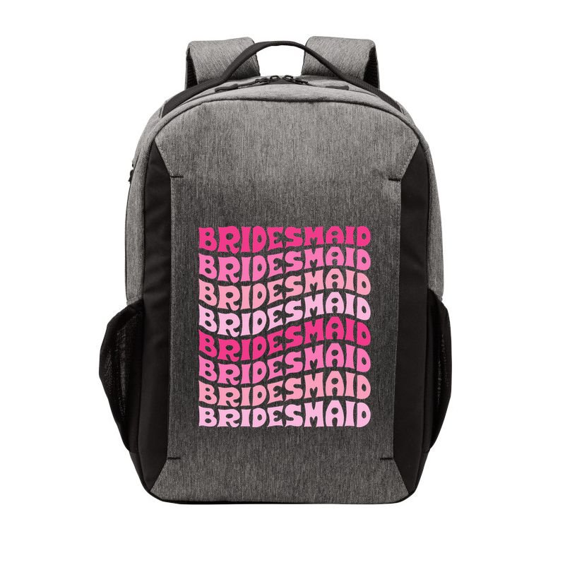 Bridesmaid I Do Crew Retro Bachelorette Party Bridesmaids Vector Backpack