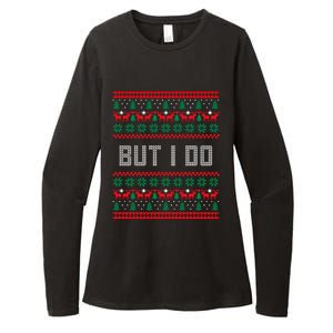 But I Do I Don't Do Matching Sweaters Ugly Christmas Couples Meaningful Gift Womens CVC Long Sleeve Shirt