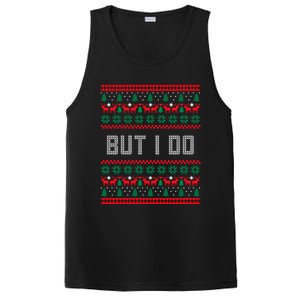 But I Do I Don't Do Matching Sweaters Ugly Christmas Couples Meaningful Gift PosiCharge Competitor Tank