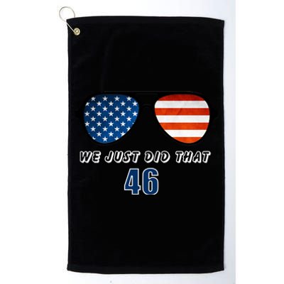 Biden 46th President USA Platinum Collection Golf Towel