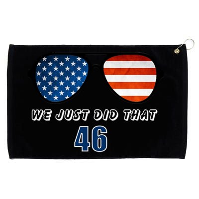 Biden 46th President USA Grommeted Golf Towel