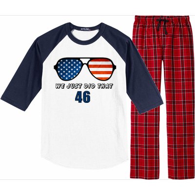 Biden 46th President USA Raglan Sleeve Pajama Set