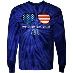 Biden 46th President USA Tie-Dye Long Sleeve Shirt