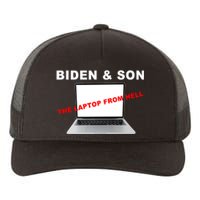 Biden And Son The Laptop From Hell Anti Biden Yupoong Adult 5-Panel Trucker Hat