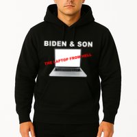 Biden And Son The Laptop From Hell Anti Biden Hoodie