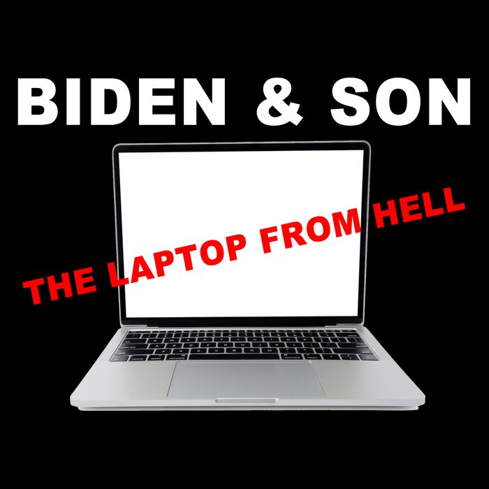 Biden And Son The Laptop From Hell Anti Biden Hoodie