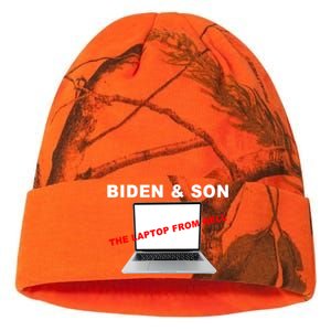 Biden And Son The Laptop From Hell Anti Biden Kati Licensed 12" Camo Beanie