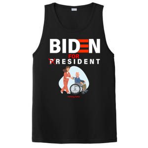 Biden For Resident Funny Trump 2020 President PosiCharge Competitor Tank