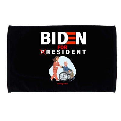 Biden For Resident Funny Trump 2020 President Microfiber Hand Towel