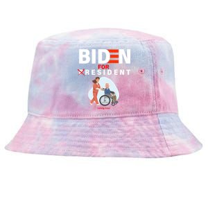 Biden For Resident Funny Trump 2020 President Tie-Dyed Bucket Hat